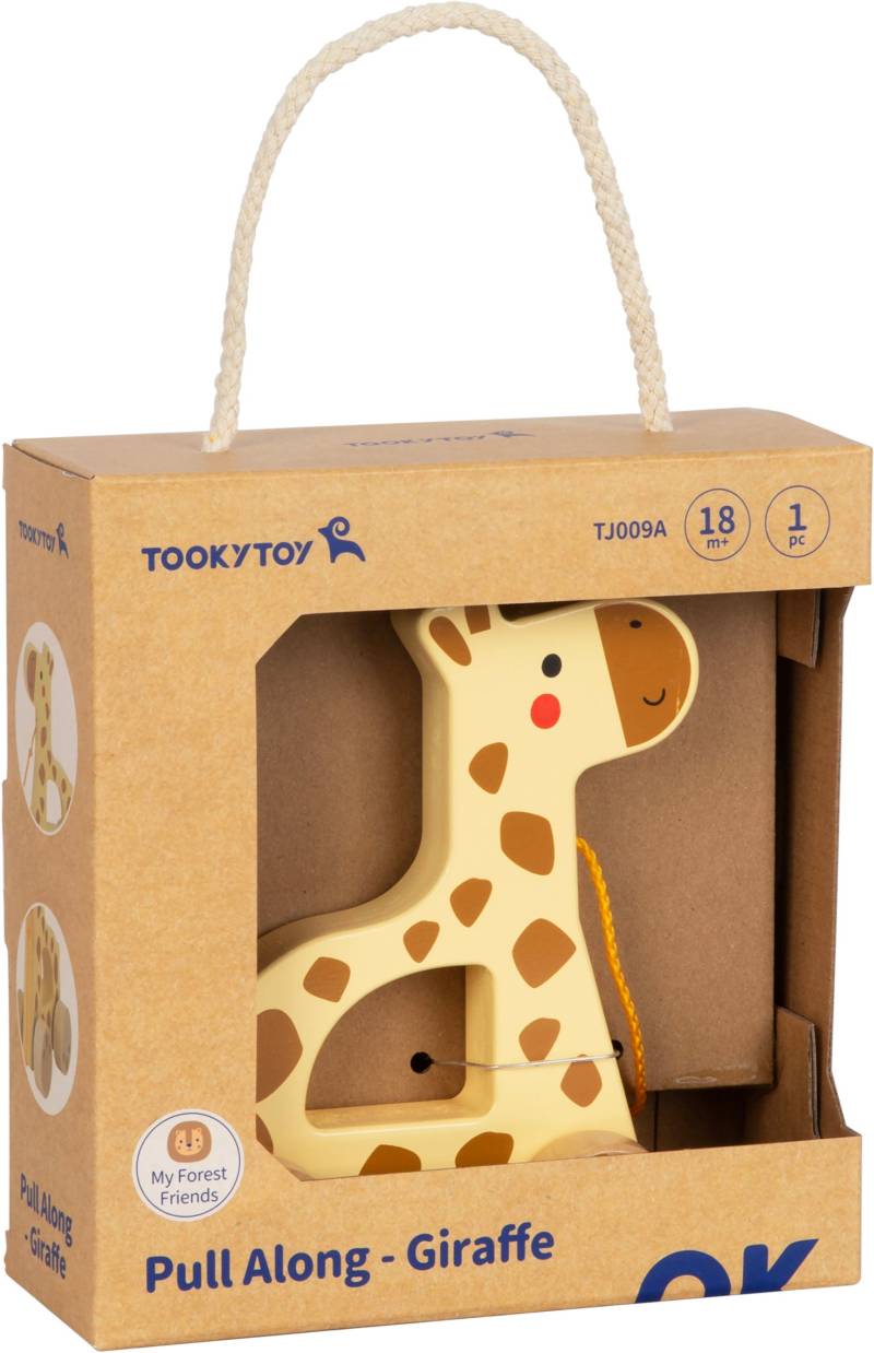 Tooky Toy Nachziehspielzeug Giraffe von Tooky Toy