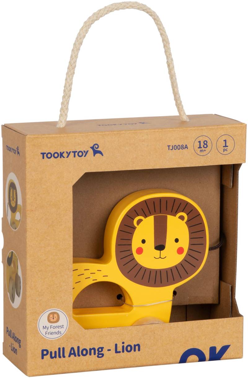 Tooky Toy Nachziehspielzeug Löwe von Tooky Toy