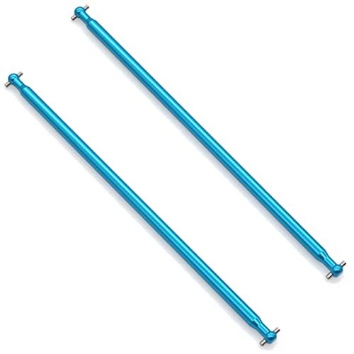 Toolvvik 2X 04003 Metall Mitten Antriebs Welle Dogbone 170mm für 1:10 Upgrade Parts Truck Brontosaurus 94111 94107 94170,Blau Toolvvik 2X 04003 Metall Mitten Antriebs Welle Dogbone 170mm für 1:10 Upgrade Parts Truck Brontosaurus 94111 94107 94170,Blau von Toolvvik