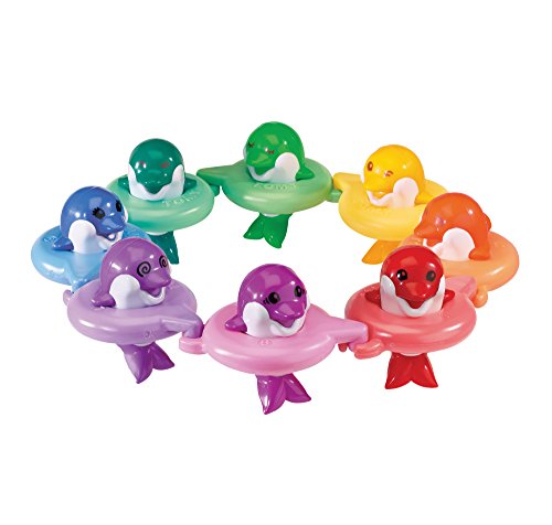 TOMY Toomies Do Re Mi Dolphins Baby Bath Toy , Educational and Musical Toy For Toddlers , Kids Bath Toys Suitable For Boys & Girls 1, 2 & 3 Years von Toomies