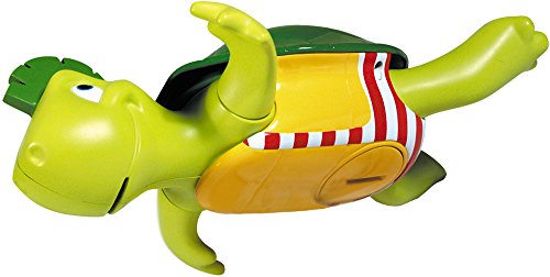TOMY Wasserspiel für Kinder, "Plantschi die singende Schildkröte", mehrfarbig, hochwertiges Babyspielzeug mit Musik, vereint Badespielzeug und Musikspielzeug, ab 12 Monate ! Badewannenspielzeug für Wasserspiele TOMY Wasserspiel für Kinder, "Plantschi die singende Schildkröte", mehrfarbig, hochwertiges Babyspielzeug mit Musik, vereint Badespielzeug und Musikspielzeug, ab 12 Monate ! Badewannenspielzeug für Wasserspiele von Toomies