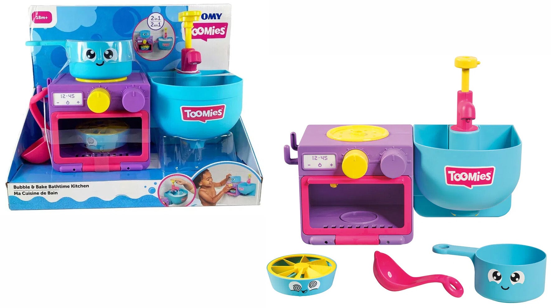 Toomies Bubble & Bake Bathtime Kitchen 2-in-1 Badespielzeug Toomies Bubble & Bake Bathtime Kitchen 2-in-1 Badespielzeug von Toomies