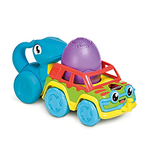 Toomies E73251 Tomy Chase & Roll Raptors, Push-Along, Dinosaur Children, Jurassic World, Educational Colours and Sound, Toy for Baby Boys & Girls 12 Months+, Multicoloured Toomies E73251 Tomy Chase & Roll Raptors, Push-Along, Dinosaur Children, Jurassic World, Educational Colours and Sound, Toy for Baby Boys & Girls 12 Months+, Multicoloured von Toomies