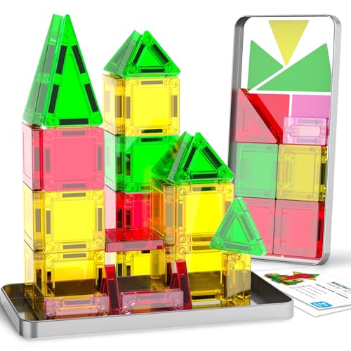Tooysea Mini Magnetbausteine, Magnetische Reisespiele mit Eisenkasten, magnetische Bausteine leicht und tragbar,Magnetische Fliesen Spielzeug für ab 3 4 5 6 7 8 9 Jungen und Mädchen Geschenke Tooysea Mini Magnetbausteine, Magnetische Reisespiele mit Eisenkasten, magnetische Bausteine leicht und tragbar,Magnetische Fliesen Spielzeug für ab 3 4 5 6 7 8 9 Jungen und Mädchen Geschenke von Tooysea
