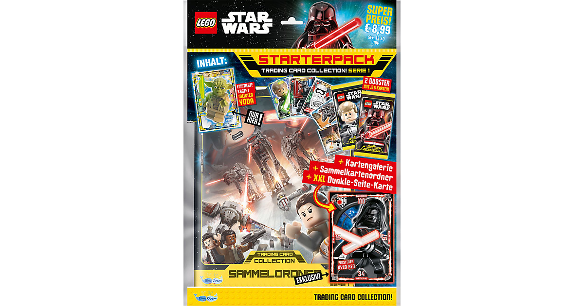 LEGO STAR WARS Trading Cards STARTER-PACK von Blue Ocean