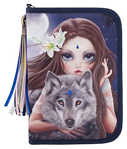 Top Model 6420 Fantasy Model Federtasche DeLuxe, Bunter Wolf von Top Model