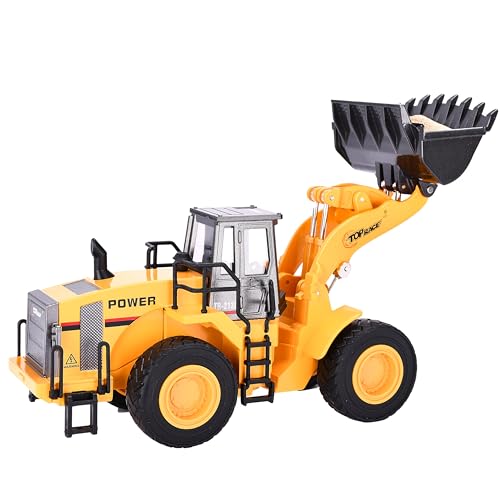 Top Race Qualität Diecast Models Heavy Metal Bau Spielzeug Traktor Fahrzeuge, Maßstab 1:40, Frontlader, TR-213D Top Race Qualität Diecast Models Heavy Metal Bau Spielzeug Traktor Fahrzeuge, Maßstab 1:40, Frontlader, TR-213D von Top Race