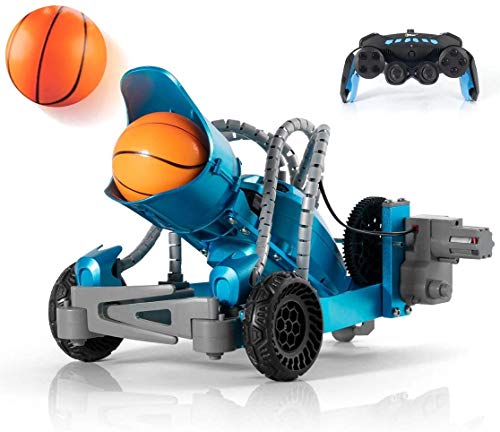 Top Race RC Roboterkatapult mit Fernbedienung – Metall zum Auseinandernehmen Roboterballwerfer/Shooter Arm – Elektrisches Bauset für Ingenieure von Top Race