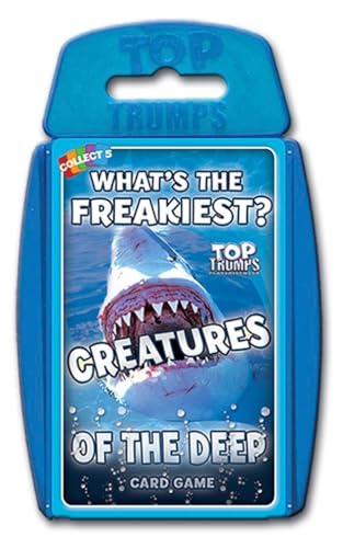 Top Trumps Creatures of The Deep Classic Card Game, Learn Facts About The Blue Blubber Jellyfish, Octopus and Penguins in This Educational Packed Game, Gift and Toy for Boys and Girls Aged 6 Plus von Top Trumps