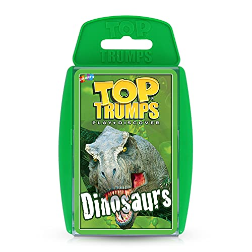 Top Trumps Dinosaurs Classics Kartenspiel, entdecken Sie interessante Fakten in diesem pädagogischen Spiel, einschließlich der Killer-Bewertung für einen Tyrannosaurus Rex, EIN tolles Geschenk für Top Trumps Dinosaurs Classics Kartenspiel, entdecken Sie interessante Fakten in diesem pädagogischen Spiel, einschließlich der Killer-Bewertung für einen Tyrannosaurus Rex, EIN tolles Geschenk für von Top Trumps