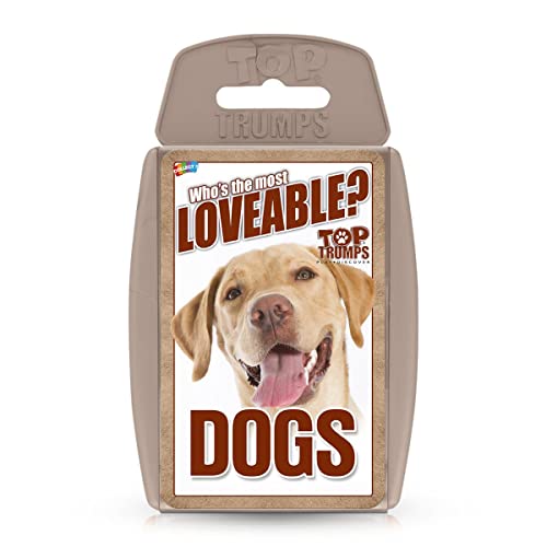 Top Trumps Dogs Classics Kartenspiel, erfahren Sie Fakten über Boxer, Mops, Husky und Chihuahua in diesem pädagogischen Spiel, Geschenke und Spielzeug für Jungen und Mädchen ab 6 Jahren, für 2 Spieler Top Trumps Dogs Classics Kartenspiel, erfahren Sie Fakten über Boxer, Mops, Husky und Chihuahua in diesem pädagogischen Spiel, Geschenke und Spielzeug für Jungen und Mädchen ab 6 Jahren, für 2 Spieler von Top Trumps