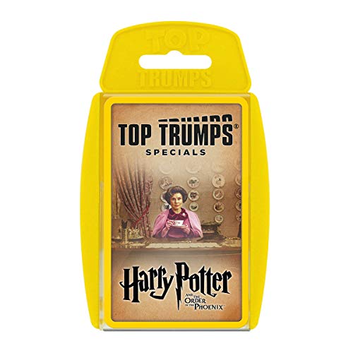 Top Trumps Harry Potter und der Orden des Phönix Specials Kartenspiel, Spielen Sie mit Harry, Ron, Hermine, Dumbledore, Snape und Hagrid, Lernspiel ist EIN tolles Geschenk für Kinder ab 6 Jahren von Top Trumps