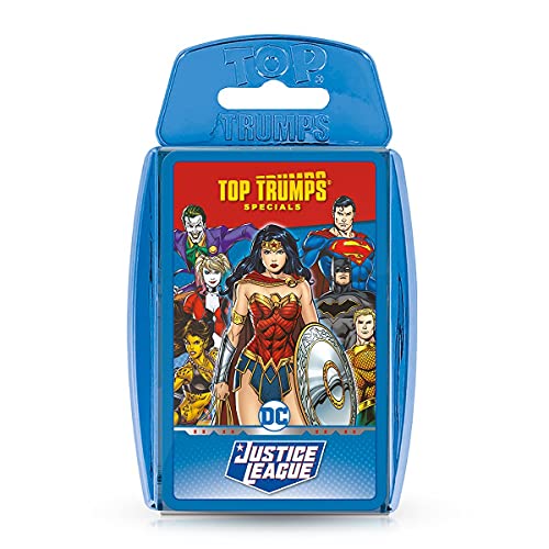Top Trumps Justice League Specials Kartenspiel, Spielen Sie mit Superhelden und Bösewichten einschließlich Batman, Superman, Wonder Woman, Joker, Poison Ivy und Catwoman, Geschenk und Spielzeug für Top Trumps Justice League Specials Kartenspiel, Spielen Sie mit Superhelden und Bösewichten einschließlich Batman, Superman, Wonder Woman, Joker, Poison Ivy und Catwoman, Geschenk und Spielzeug für von Top Trumps