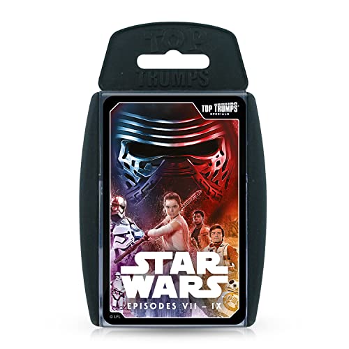 Top Trumps Star Wars Episoden 7-9 Special Card Game, Play with Rey, Han Solo, Chewbacca, Finn, Kylo Ren and General Leia Organa, Educational for 2 Plus Players Makes a Great Gift for Ages 6 Plus Top Trumps Star Wars Episoden 7-9 Special Card Game, Play with Rey, Han Solo, Chewbacca, Finn, Kylo Ren and General Leia Organa, Educational for 2 Plus Players Makes a Great Gift for Ages 6 Plus von Top Trumps