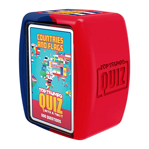 Top Trumps Country and Flags Quiz-Spiel, für Kinder ab 4 Jahren von Top Trumps