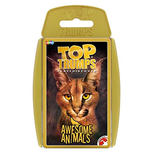 Top Trumps Awesome Animals Kartenspiel, für 8 Jahre bis 99 Jahre von Top Trumps