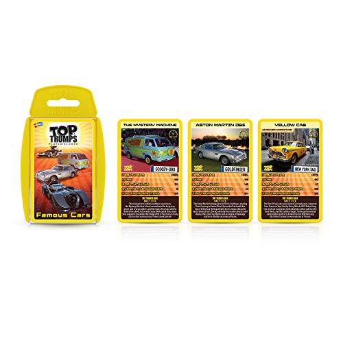 Top Trumps Berühmte Autos Kartenspiel von Top Trumps