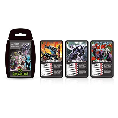 Top Trumps DC Super Villains Kartenspiel (WM00601-EN2-6) von Top Trumps