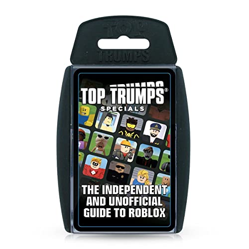 Top Trumps Der unabhängige und inoffizielle Leitfaden zu Roblox-Spezialkartenspielen, 30 der größten Spiele, darunter Sharkbite, Jailbreak und Brookhaven, Gamer-Geschenk und Spielzeug für Jungen und M Top Trumps Der unabhängige und inoffizielle Leitfaden zu Roblox-Spezialkartenspielen, 30 der größten Spiele, darunter Sharkbite, Jailbreak und Brookhaven, Gamer-Geschenk und Spielzeug für Jungen und M von Top Trumps