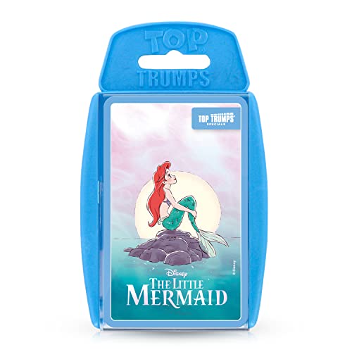 Top Trumps Disney's Little Mermaid Specials Kartenspiel, spielen Sie mit 30 Ihrer Lieblingsmomente mit Arielle, Sebastian, Flunder, Max der Hund und Scuttle, pädagogisches Geschenk und Spielzeug für Top Trumps Disney's Little Mermaid Specials Kartenspiel, spielen Sie mit 30 Ihrer Lieblingsmomente mit Arielle, Sebastian, Flunder, Max der Hund und Scuttle, pädagogisches Geschenk und Spielzeug für von Top Trumps