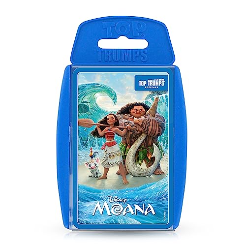 Top Trumps Disney's Moana Specials, spielen Sie mit 30 Ihrer Lieblingsmomente mit Maui, Hei Hei, Pua, Gramma Tala und Te Fiti, pädagogisches Geschenk und Spielzeug für Kinder ab 8 Jahren. Top Trumps Disney's Moana Specials, spielen Sie mit 30 Ihrer Lieblingsmomente mit Maui, Hei Hei, Pua, Gramma Tala und Te Fiti, pädagogisches Geschenk und Spielzeug für Kinder ab 8 Jahren. von Top Trumps