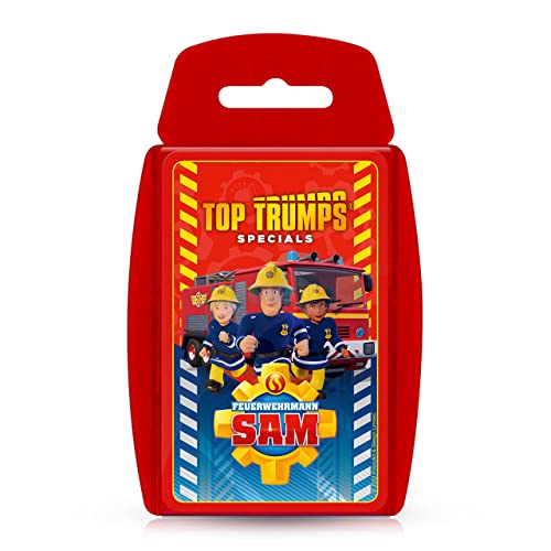 TOP TRUMPS - Feuerwehrmann Sam - Kartenspiel - für Kinder ab 5 Jahren - Deutsch von Top Trumps