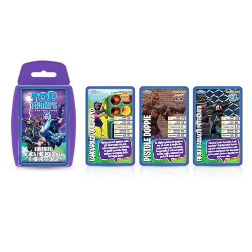 Top Trumps Fortnite-Kartenspiele – Unabhängiges und inoffizielles Fahren – Spiel für 2 oder mehr Spieler – ab 12 Jahren – Perfekt für Fortnite-Fans Top Trumps Fortnite-Kartenspiele – Unabhängiges und inoffizielles Fahren – Spiel für 2 oder mehr Spieler – ab 12 Jahren – Perfekt für Fortnite-Fans von Top Trumps