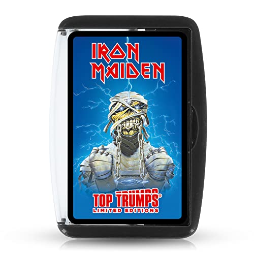 Top Trumps Iron Maiden Limited Edition Kartenspiel, erleben Sie die Musikgeschichte mit 30 ihrer größten Alben, Singles und Touren, tolles Geschenk für Iron Maiden Fans ab 18 Jahren Top Trumps Iron Maiden Limited Edition Kartenspiel, erleben Sie die Musikgeschichte mit 30 ihrer größten Alben, Singles und Touren, tolles Geschenk für Iron Maiden Fans ab 18 Jahren von Top Trumps