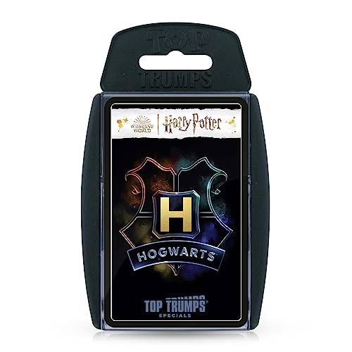 Top Trumps Kartenspiel Harry Potter Hogwards - Familienspiele für Kinder und Erwachsene - Lernspiele - Kinder Kartenspiele für 2 Spieler und mehr - Kid War Games - Card Wars - für 6 Plus Kinder von Top Trumps