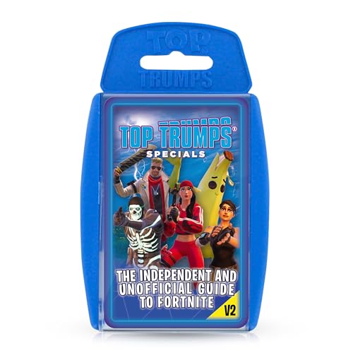 Top Trumps Kartenspiel Unabhängiger & inoffizieller Leitfaden zu Fortnite V2 – Familienspiele für Kinder und Erwachsene – Lernspiele – für 2+ Spieler – Kinderkriegsspiele – Kartenspiele für Familien Top Trumps Kartenspiel Unabhängiger & inoffizieller Leitfaden zu Fortnite V2 – Familienspiele für Kinder und Erwachsene – Lernspiele – für 2+ Spieler – Kinderkriegsspiele – Kartenspiele für Familien von Top Trumps