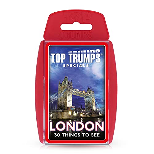 Top Trumps London 30 Things to See Specials Kartenspiel, Lernen Sie mehr über das British Museum, Natural History Museum, Science Museum und Tower Bridge, pädagogisches Geschenk und Spielzeug für Top Trumps London 30 Things to See Specials Kartenspiel, Lernen Sie mehr über das British Museum, Natural History Museum, Science Museum und Tower Bridge, pädagogisches Geschenk und Spielzeug für von Top Trumps