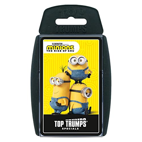 Top Trumps Minions The Rise of Gru Specials Kartenspiel, spielen Sie mit Otto, Phil, Stuart, jungen Gru und dem Bösartigen 6, Lernkartenspiel für 2 plus Spieler ist ein tolles Geschenk für Kinder ab 6 Top Trumps Minions The Rise of Gru Specials Kartenspiel, spielen Sie mit Otto, Phil, Stuart, jungen Gru und dem Bösartigen 6, Lernkartenspiel für 2 plus Spieler ist ein tolles Geschenk für Kinder ab 6 von Top Trumps