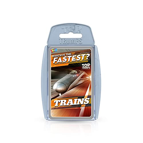 Top Trumps Trains Classics Kartenspiel, erfahren Sie mehr über die Londoner U-Bahn, die Deutschen Eiszüge und Peking Shanghai in diesem pädagogischen Spiel, Geschenk und Spielzeug für Jungen und Top Trumps Trains Classics Kartenspiel, erfahren Sie mehr über die Londoner U-Bahn, die Deutschen Eiszüge und Peking Shanghai in diesem pädagogischen Spiel, Geschenk und Spielzeug für Jungen und von Top Trumps