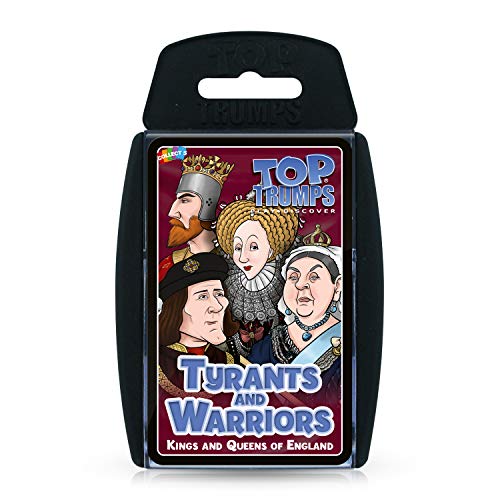 Top Trumps Tyrants and Warriors Kartenspiel – Kings and Queens of England von Top Trumps