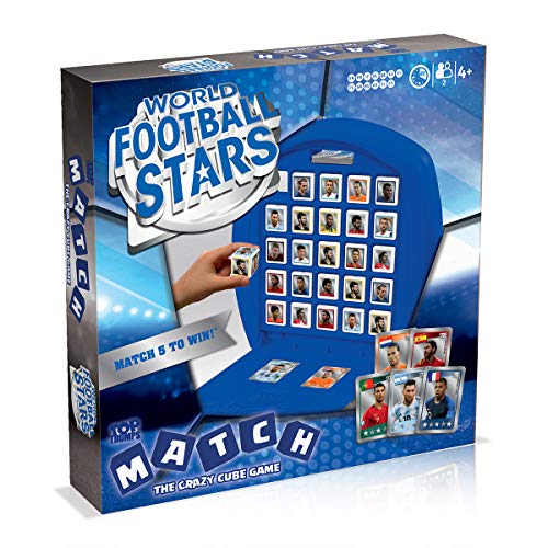 Top Trumps World Football Stars Match-Brettspiel, Blau von Top Trumps