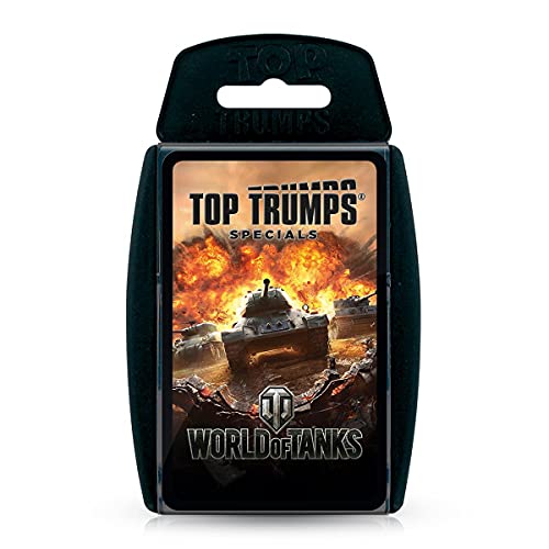 Top Trumps World of Tanks Specials Kartenspiel, Spielen Sie mit 30 Kriegsmaschinen, einschließlich der legendären Shermans, Churchills, Tigers und T-34s, pädagogisches Reisespiel ist EIN tolles Top Trumps World of Tanks Specials Kartenspiel, Spielen Sie mit 30 Kriegsmaschinen, einschließlich der legendären Shermans, Churchills, Tigers und T-34s, pädagogisches Reisespiel ist EIN tolles von Top Trumps