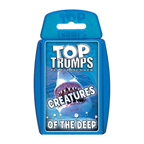 Winning Moves 810 [UK-Import] Top Trumps Card Game, Creatures of The Deep Sea von Top Trumps