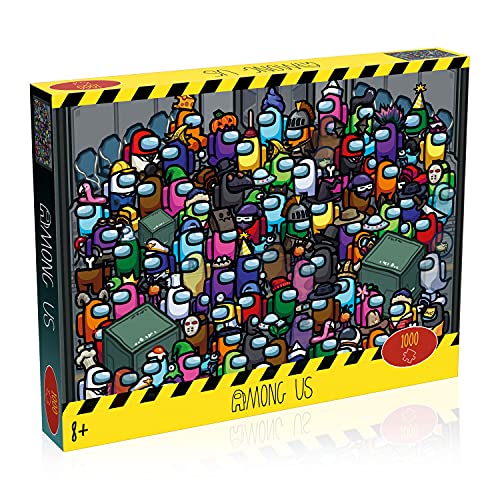Winning Moves - Puzzle (1000 Teile) - Among Us - Among Us Merch - Alter 8+ von Winning Moves