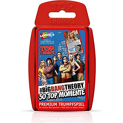 Winning Moves - TOP TRUMPS - The Big Bang Theory 30 Top-Momente - The Big Bang Theory-Fanartikel - Alter 6+ - Deutsch Winning Moves - TOP TRUMPS - The Big Bang Theory 30 Top-Momente - The Big Bang Theory-Fanartikel - Alter 6+ - Deutsch von Top Trumps