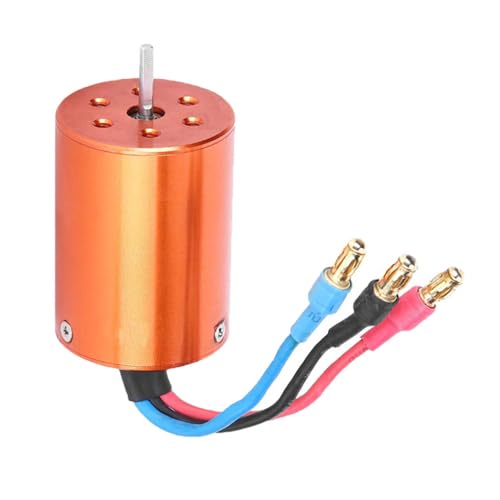 RC Bürstenloser Motor 3800KV wasserdichter Motor Ersatz 2838 für 1/14 RC Modelle, 2,3 mm Schaft RC Bürstenloser Motor 3800KV wasserdichter Motor Ersatz 2838 für 1/14 RC Modelle, 2,3 mm Schaft von TopHomer