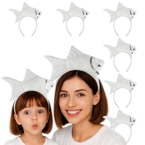 TOPTIE 6 Stück Fisch-Stirnbänder, Kostüm-Party-Zubehör, Halloween, Stirnband, Osterdekoration TOPTIE 6 Stück Fisch-Stirnbänder, Kostüm-Party-Zubehör, Halloween, Stirnband, Osterdekoration von TopTie