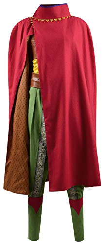 Raya Cosplay-Kostüm für Damen, Drache, Prinzessin, Krieger, Anzüge, Cosplay, komplettes Set, Outfits für Halloween, Raya Full Set, 3XL von Topcos
