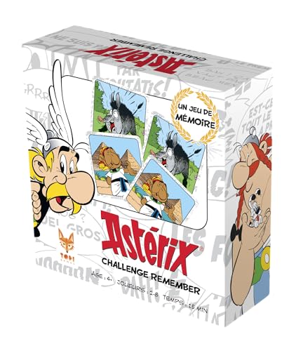 Topi Games - Asterix – Remember – Gesellschaftsspiel – Kartenspiel – Familie – ab 7 Jahren – 2 bis 8 Spieler – AST-RM-MI-116001 von Topi Games