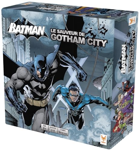 Topi Games – Batman „Le Sauveur de Gotham“ – BAT-599001 - Gesellschaftsspiel, französischsprachige Ausgabe von Topi Games