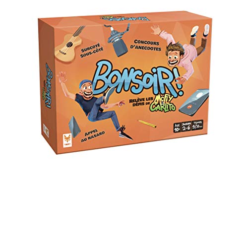Topi Games – BonSoir-Spiel McFly und Carlito Gesellschaftsspiel, MAC-CAR-949003, mehrfarbig Topi Games – BonSoir-Spiel McFly und Carlito Gesellschaftsspiel, MAC-CAR-949003, mehrfarbig von Topi Games