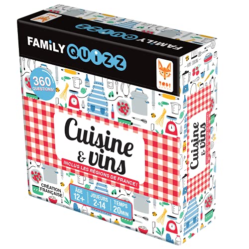 Topi Games - Family Quizz-Küche & Wein, Kartenspiel, Familie, FAM-MICV-779001 Topi Games - Family Quizz-Küche & Wein, Kartenspiel, Familie, FAM-MICV-779001 von Topi Games