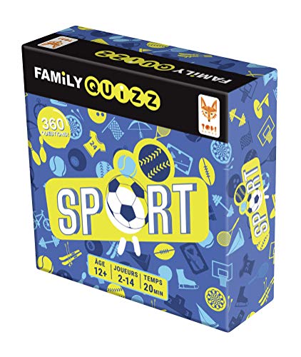 Topi Games Family Quizz Sport Gesellschaftsspiel, FAM-MISP-829001, Mehrfarbig von Topi Games