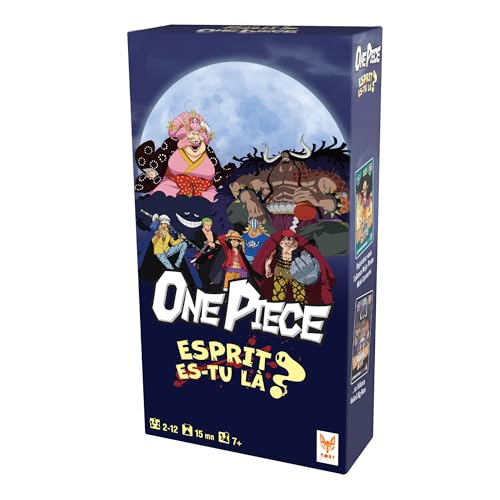 Topi Games | One Piece | Geist bist du da? | Strategisches Gesellschaftsspiel | Spiel in der Familie oder mit Freunden des Abzugs | Epische Zusammenstöße | Überfall auf Onigashima | 2-12 Spieler | von Topi Games