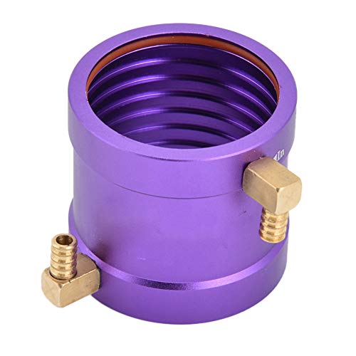Topiky RC Boot Wasserkühlung 36mm Metall 3650/3660 RC Boot Schiffsmotor Zubehör Lila von Topiky