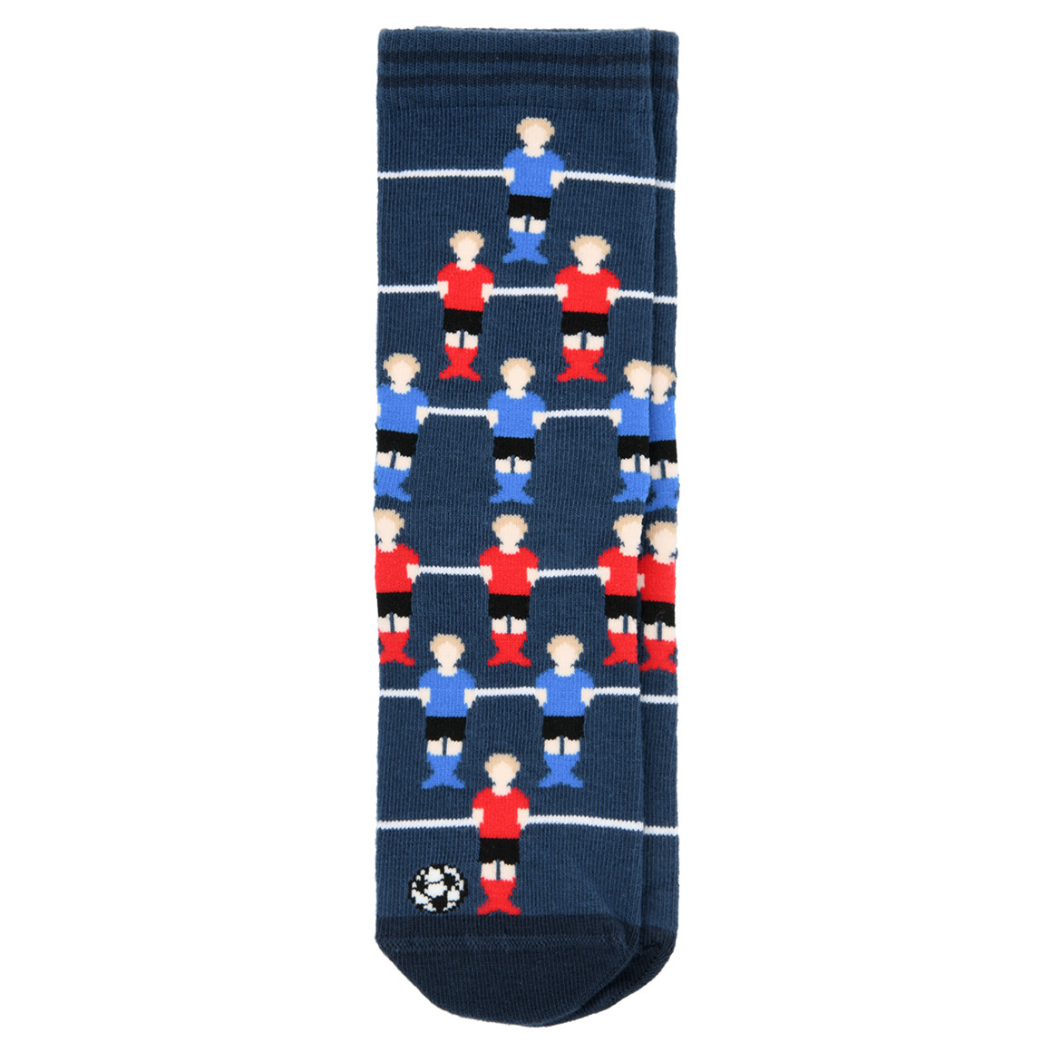 1 Paar Jungen Socken mit Fußball-Motiven von Topolino